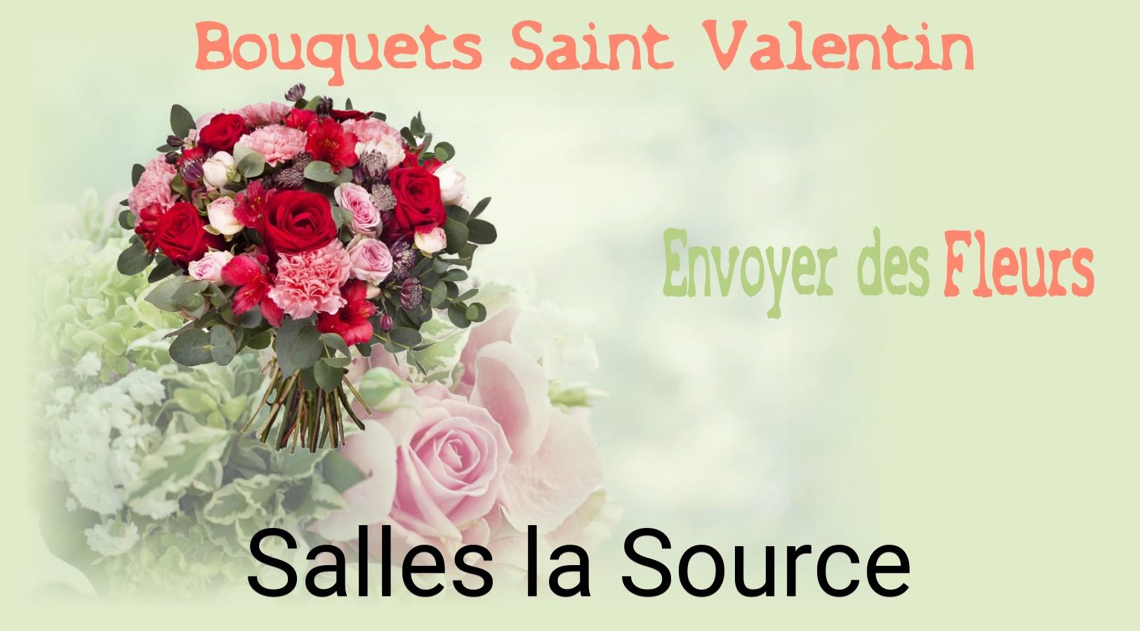 Roses de Saint-Valentin livrées à Salles-la-Source